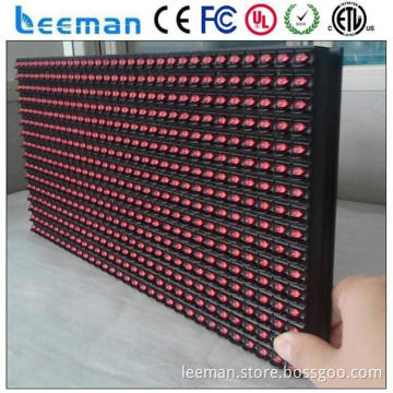 single red colorp10 module display led usb programmable led message board shenzhen led module